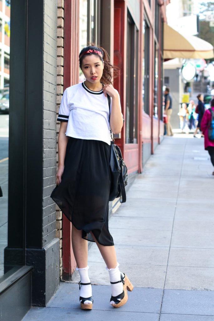 ally gong, ryan chua, fashion blogger, teenage, high school, san francisco, bay area, fblogger, outfit, inspiration, pinup, fifties, cute, adorable, asian, style, chic, fun, upbeat, headband, assymetrical skirt, kawaii, unique, whimsical, white, satchel, leather, street style, photography, model, hairstyle, ootd, korean, japanese, chinese,